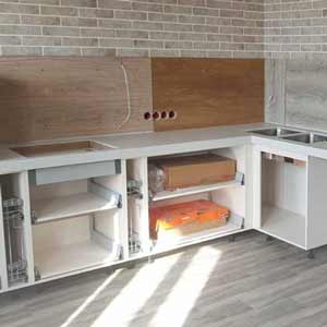 Кухонные корпуса на заказ: изготовление по размерам